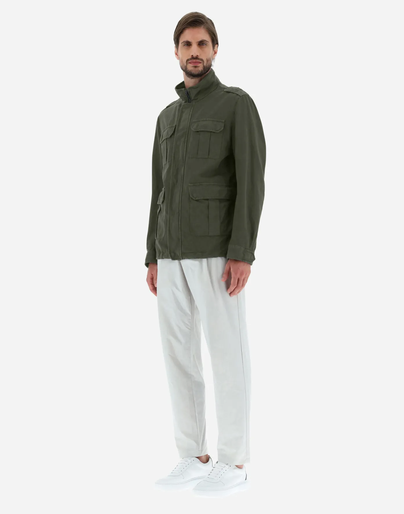 Herno Field Jacket | Field Jacket Light Military