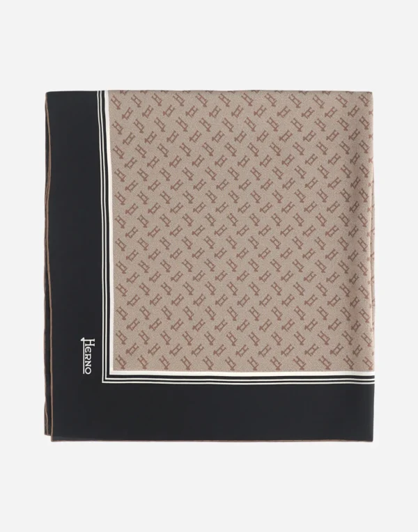 Herno Foulard | Foulard Camel/Black