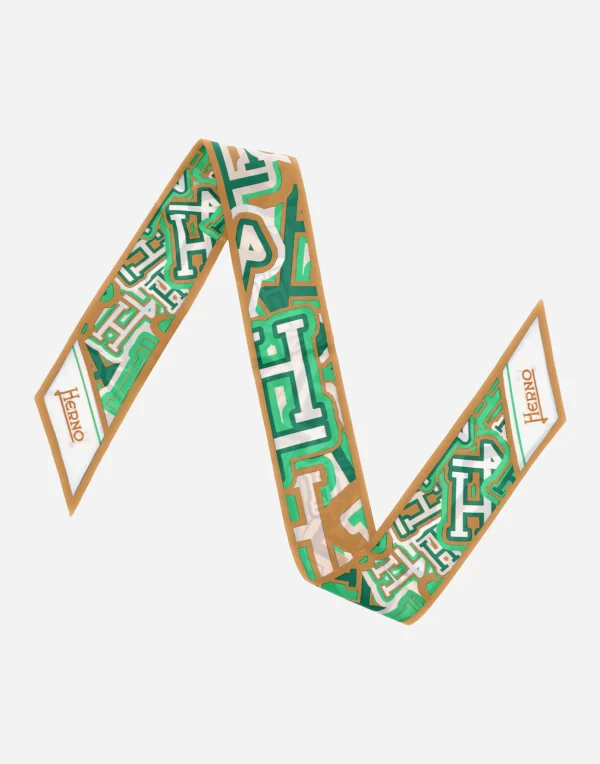 Herno Foulard | Foulard Jolly Green/Camel