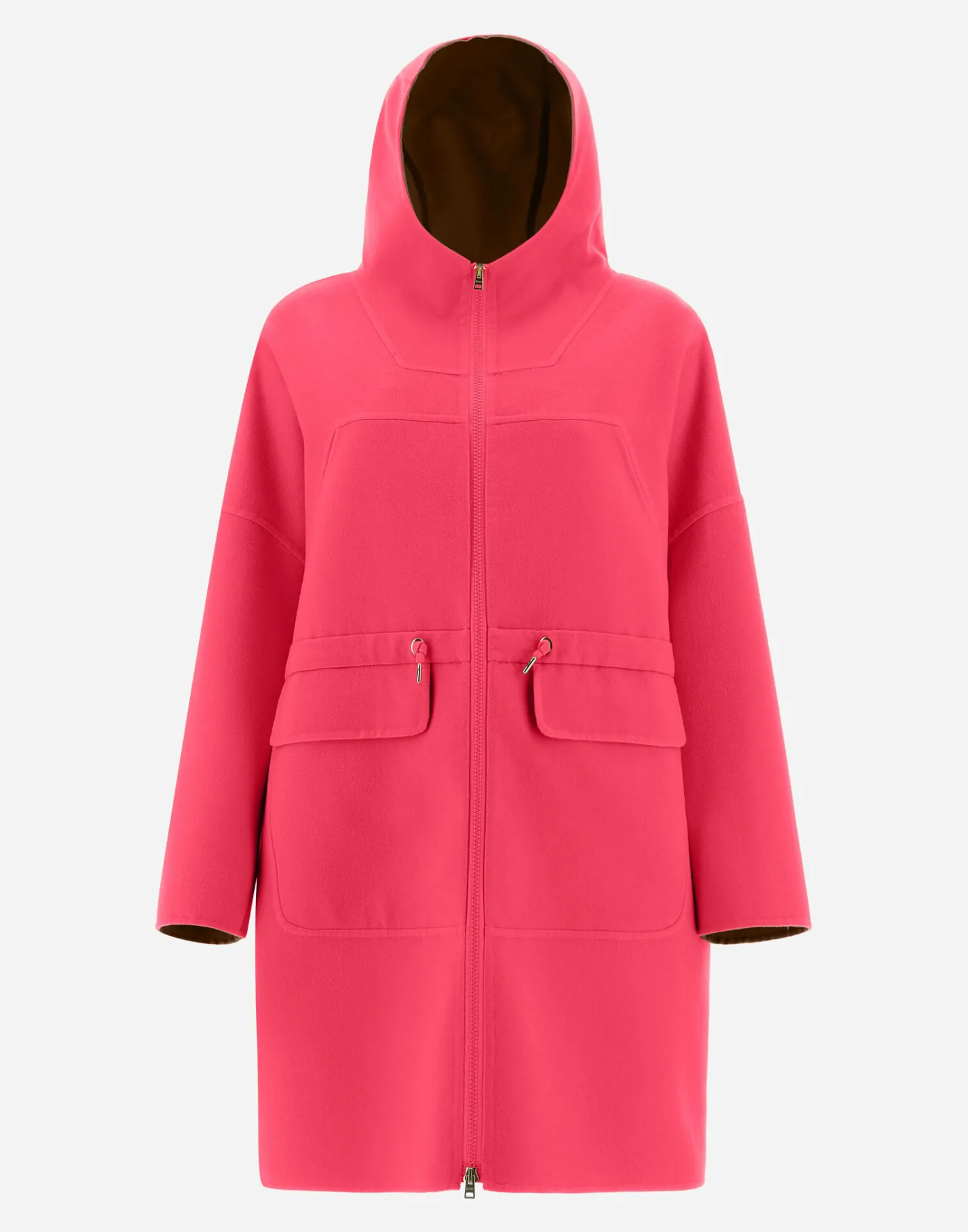 Herno Parka & Jackets | Parka & Jackets Neon Pink/Camel