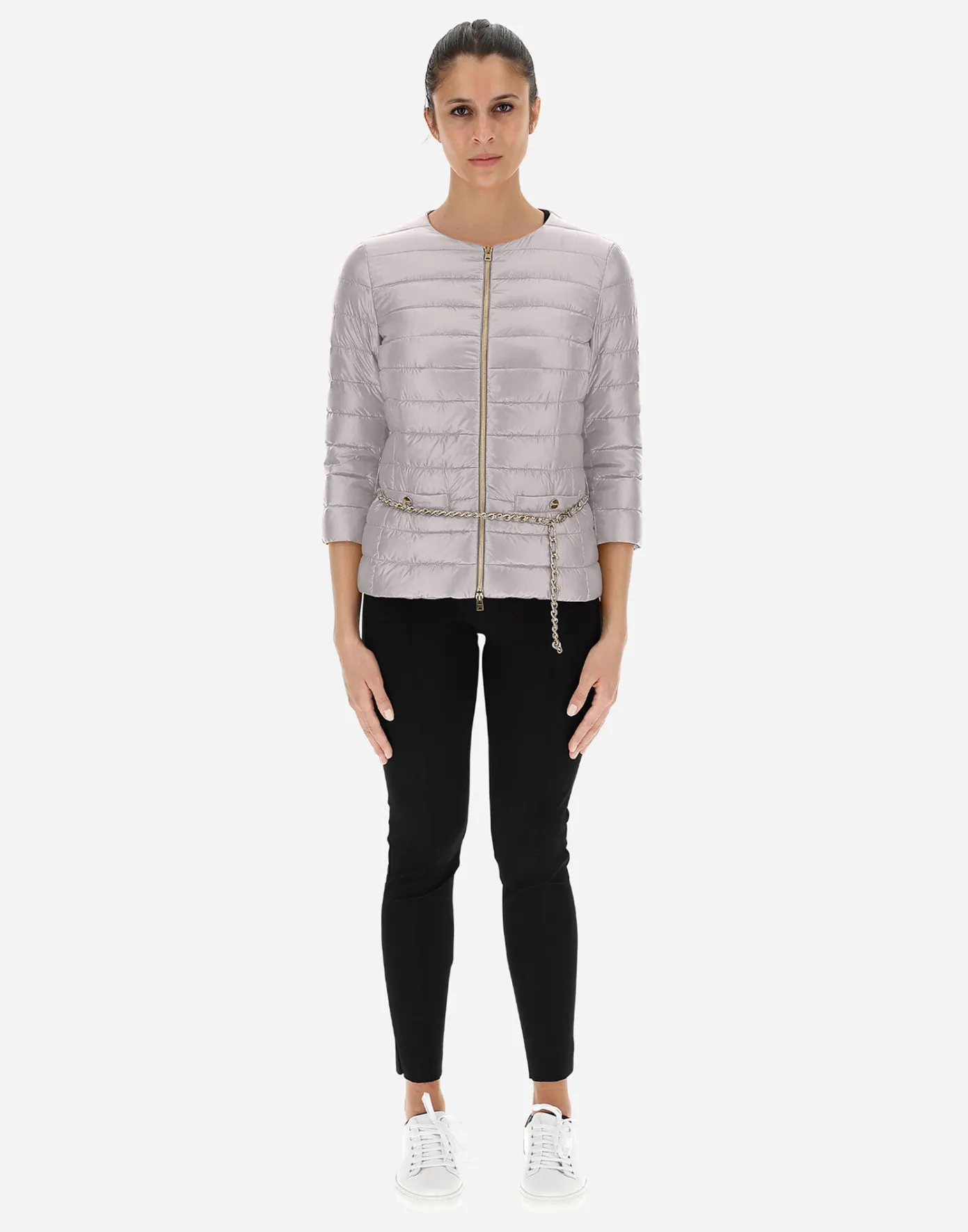 Herno Parka & Jackets | Parka & Jackets Grey Pearl
