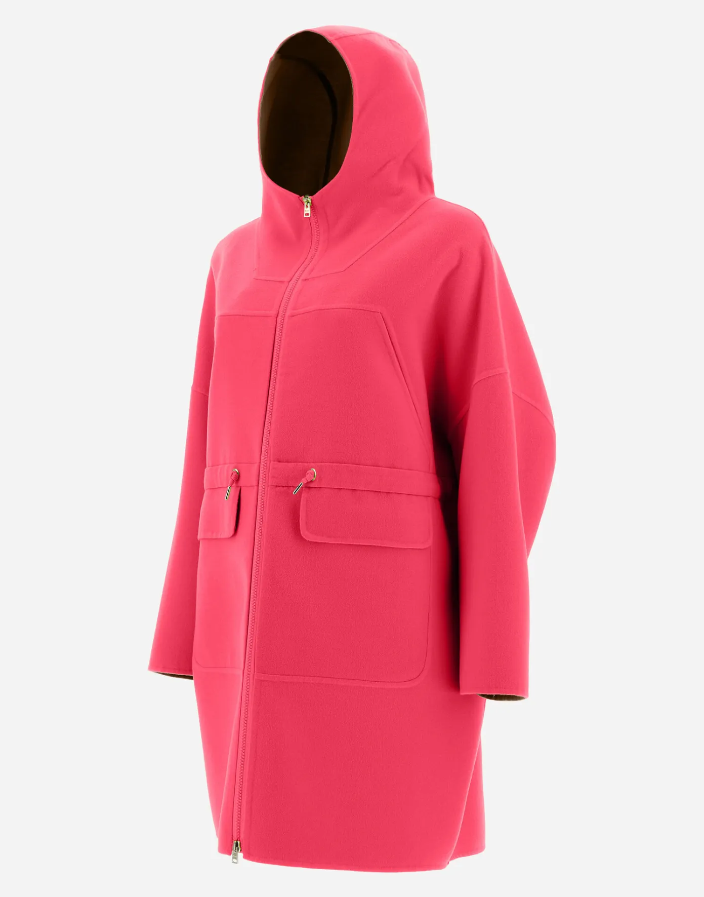 Herno Parka & Jackets | Parka & Jackets Neon Pink/Camel