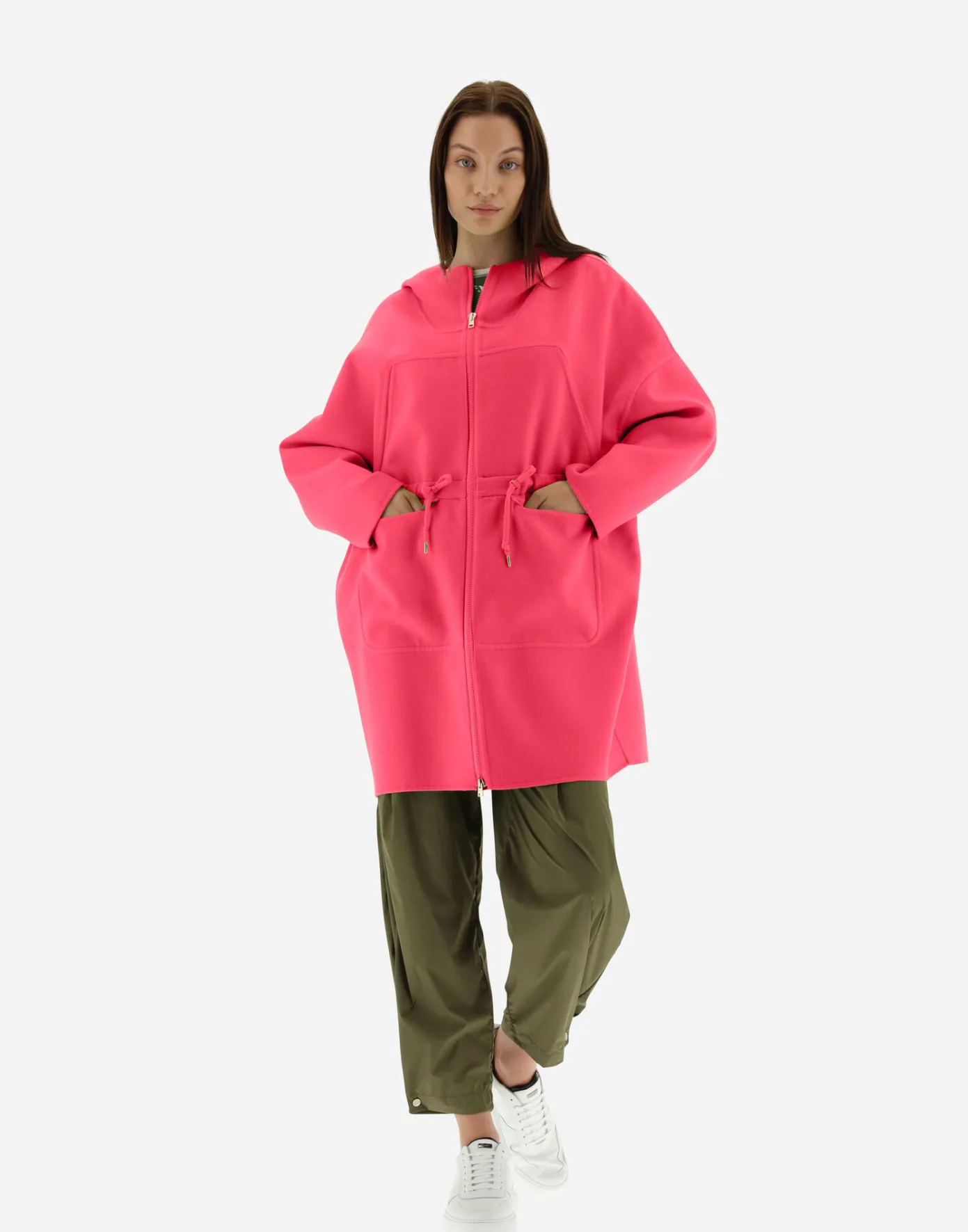 Herno Parka & Jackets | Parka & Jackets Neon Pink/Camel
