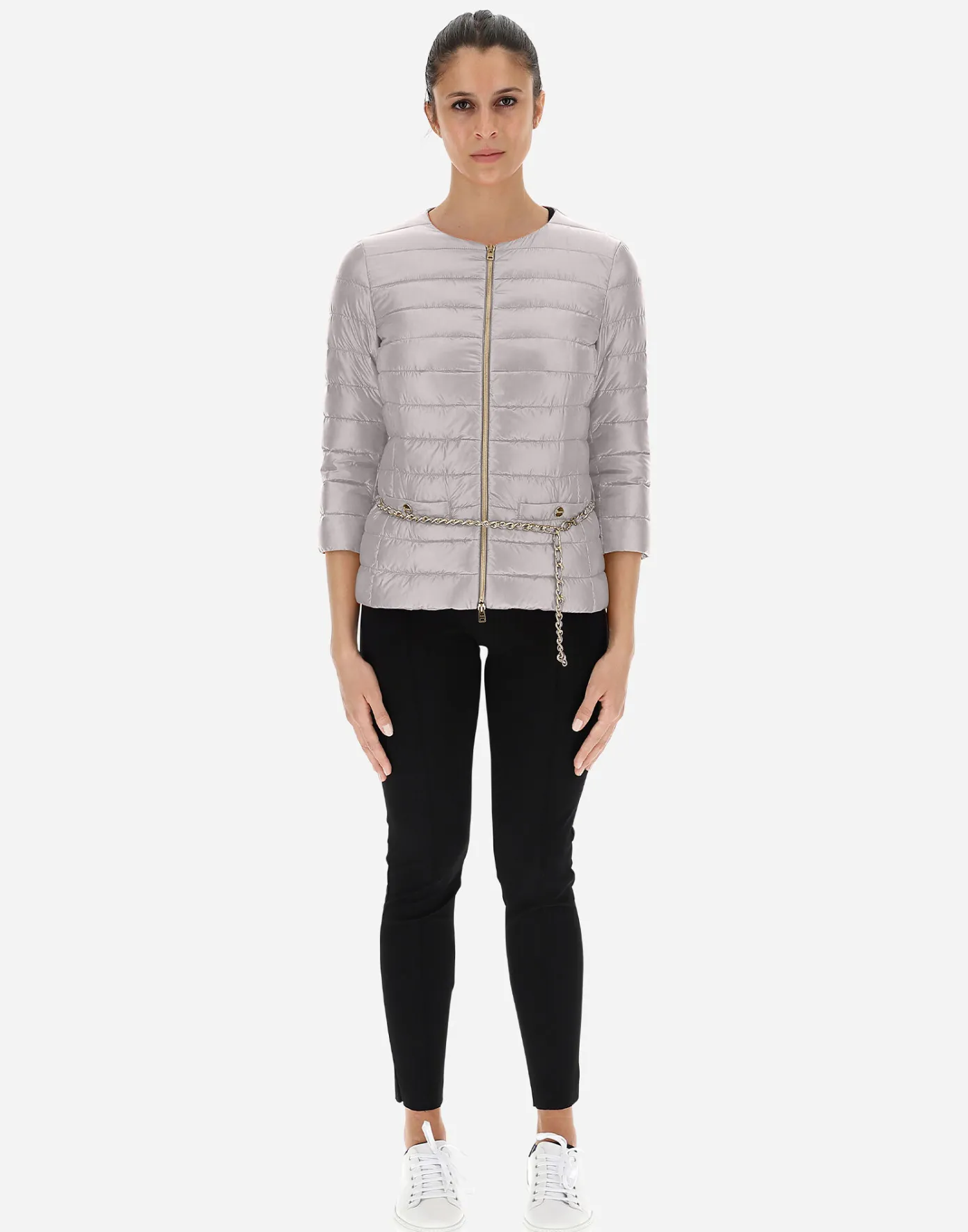 Herno Parka & Jackets | Parka & Jackets Grey Pearl