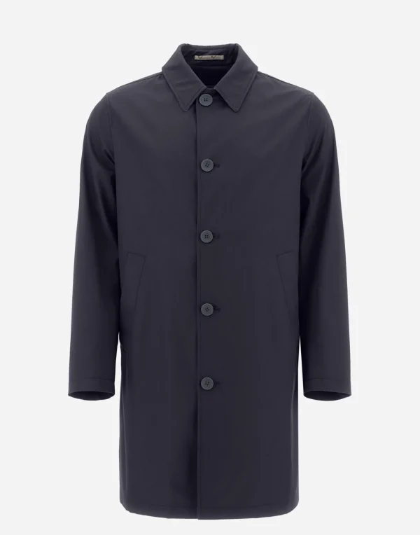Herno Raincoats | Raincoats Navy Blue