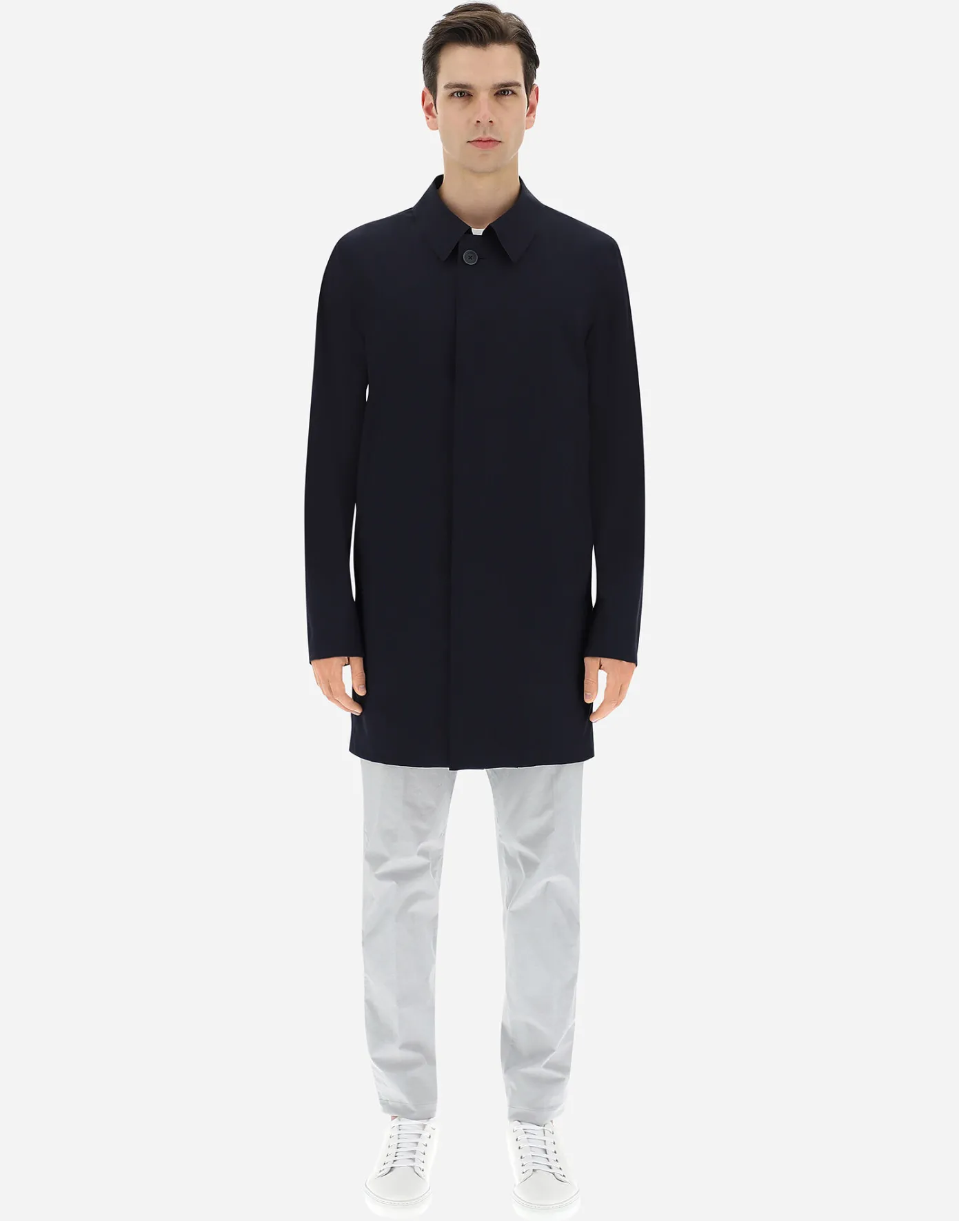 Herno Raincoats | Raincoats Navy Blue