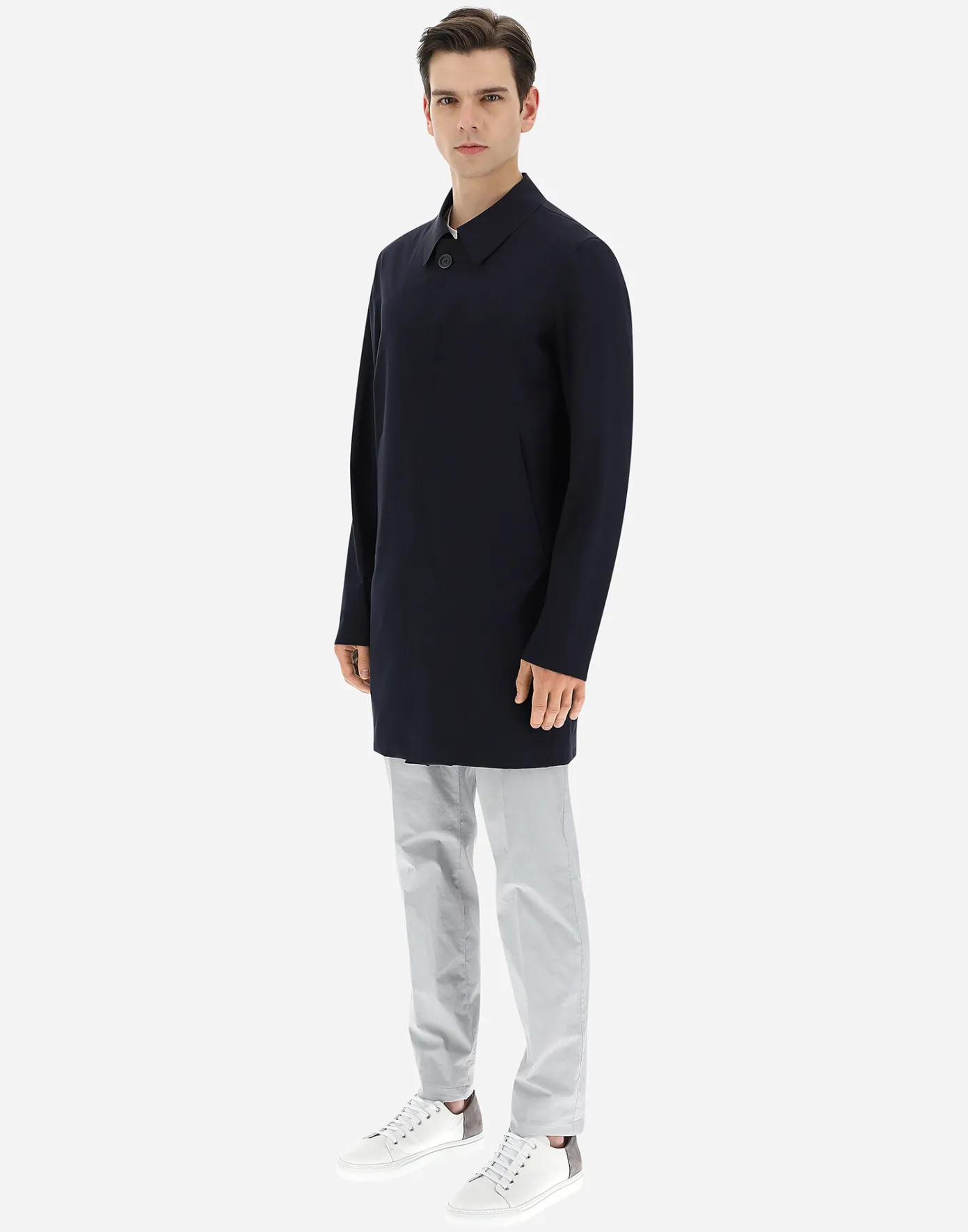 Herno Raincoats | Raincoats Navy Blue