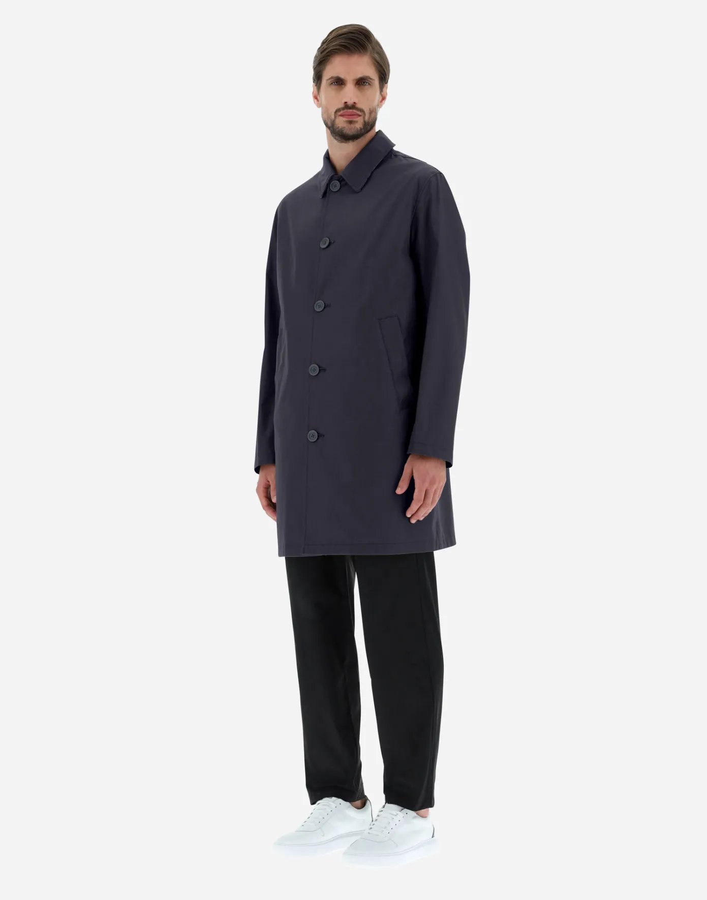 Herno Raincoats | Raincoats Navy Blue