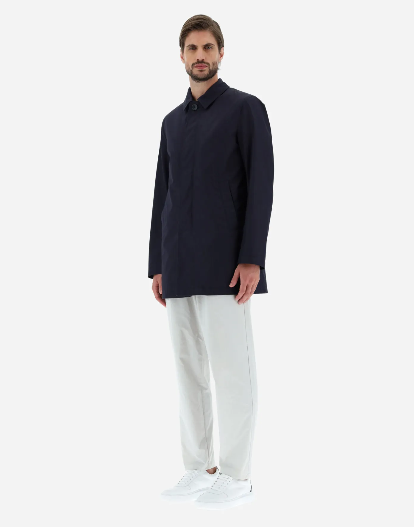 Herno Raincoats | Raincoats Navy Blue