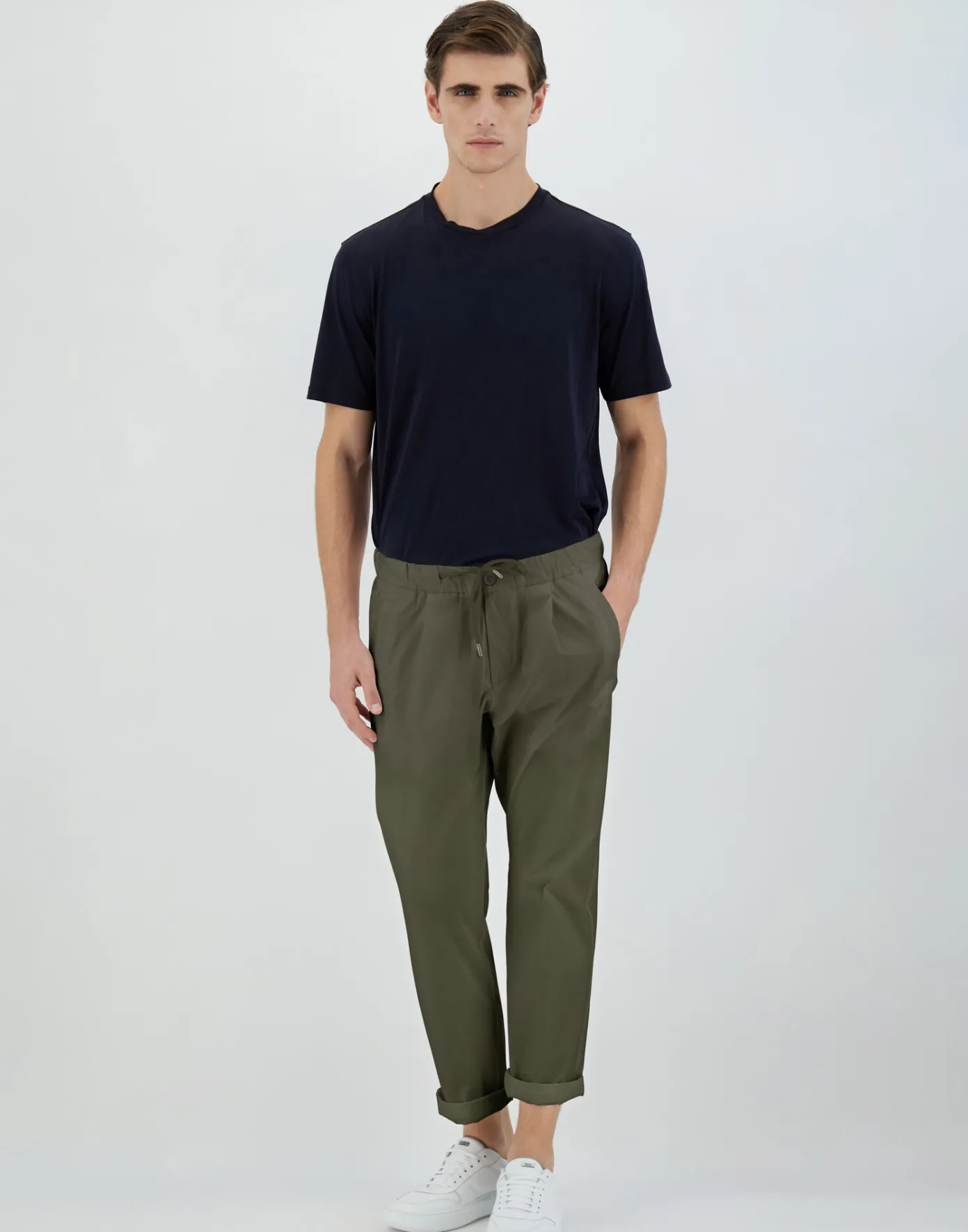 Herno Trousers | Trousers Light Military