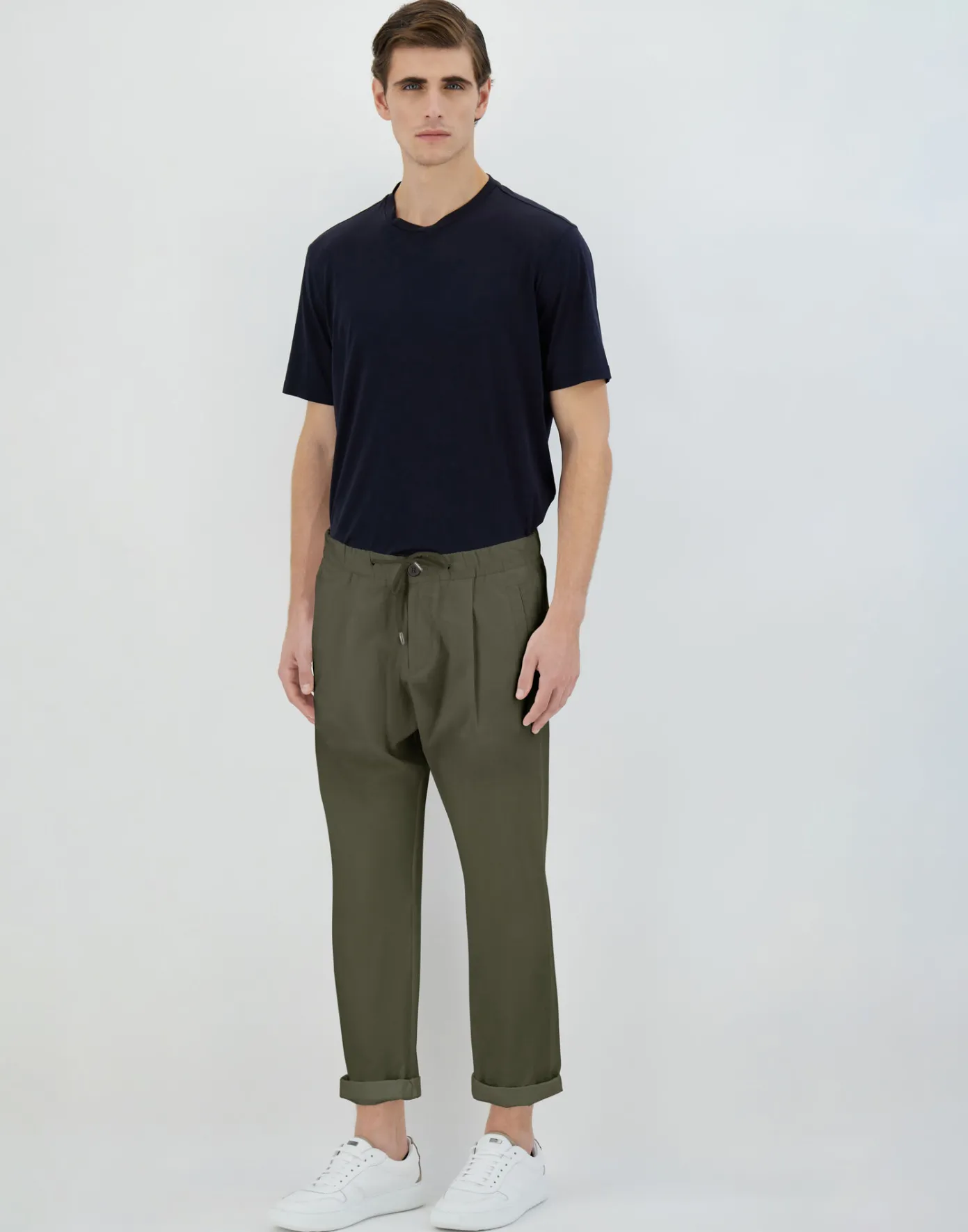 Herno Trousers | Trousers Light Military