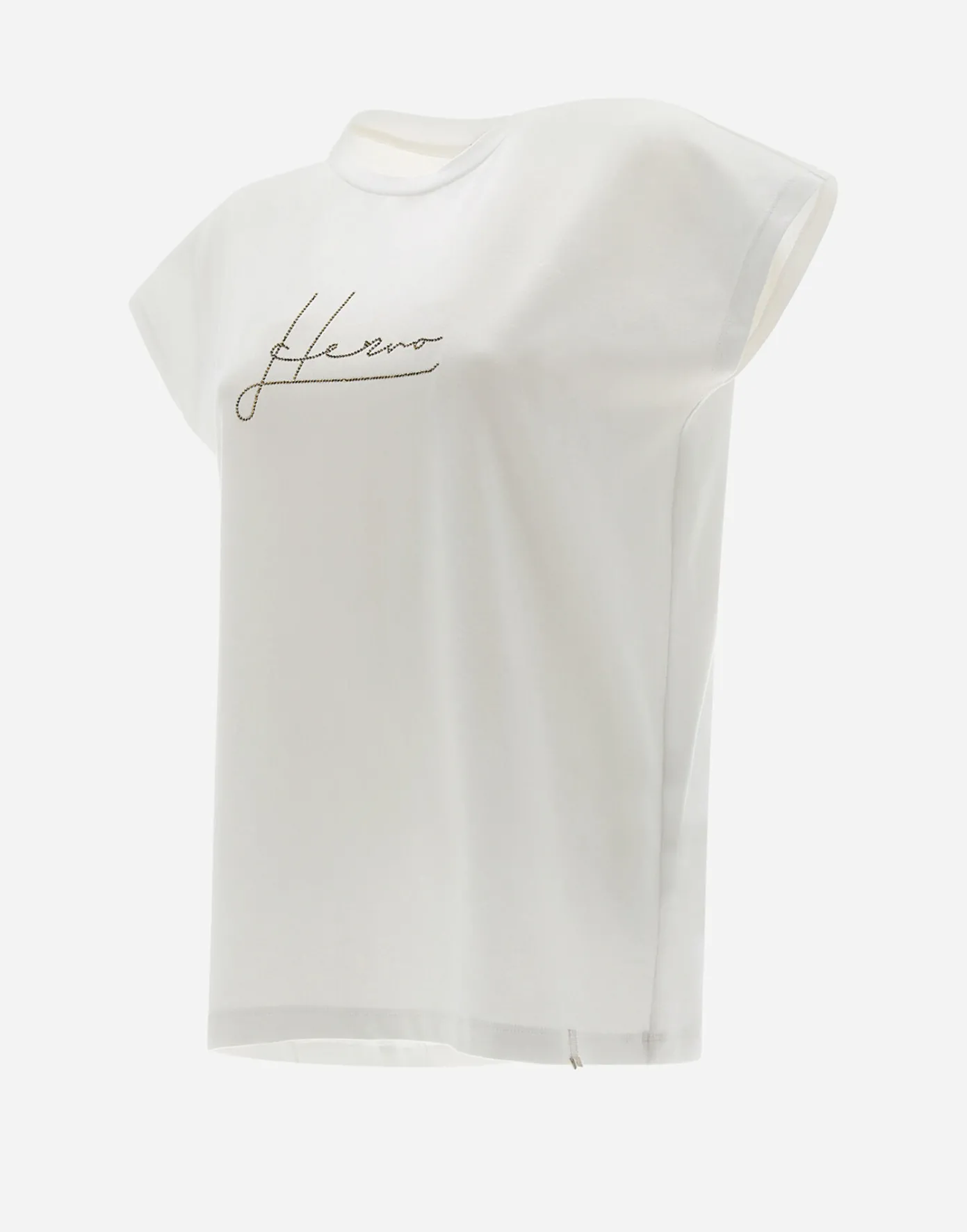 Herno T-Shirts | T-Shirts White/Brown