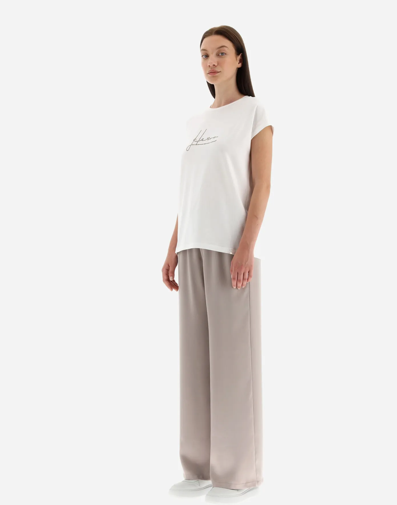 Herno T-Shirts | T-Shirts White/Brown