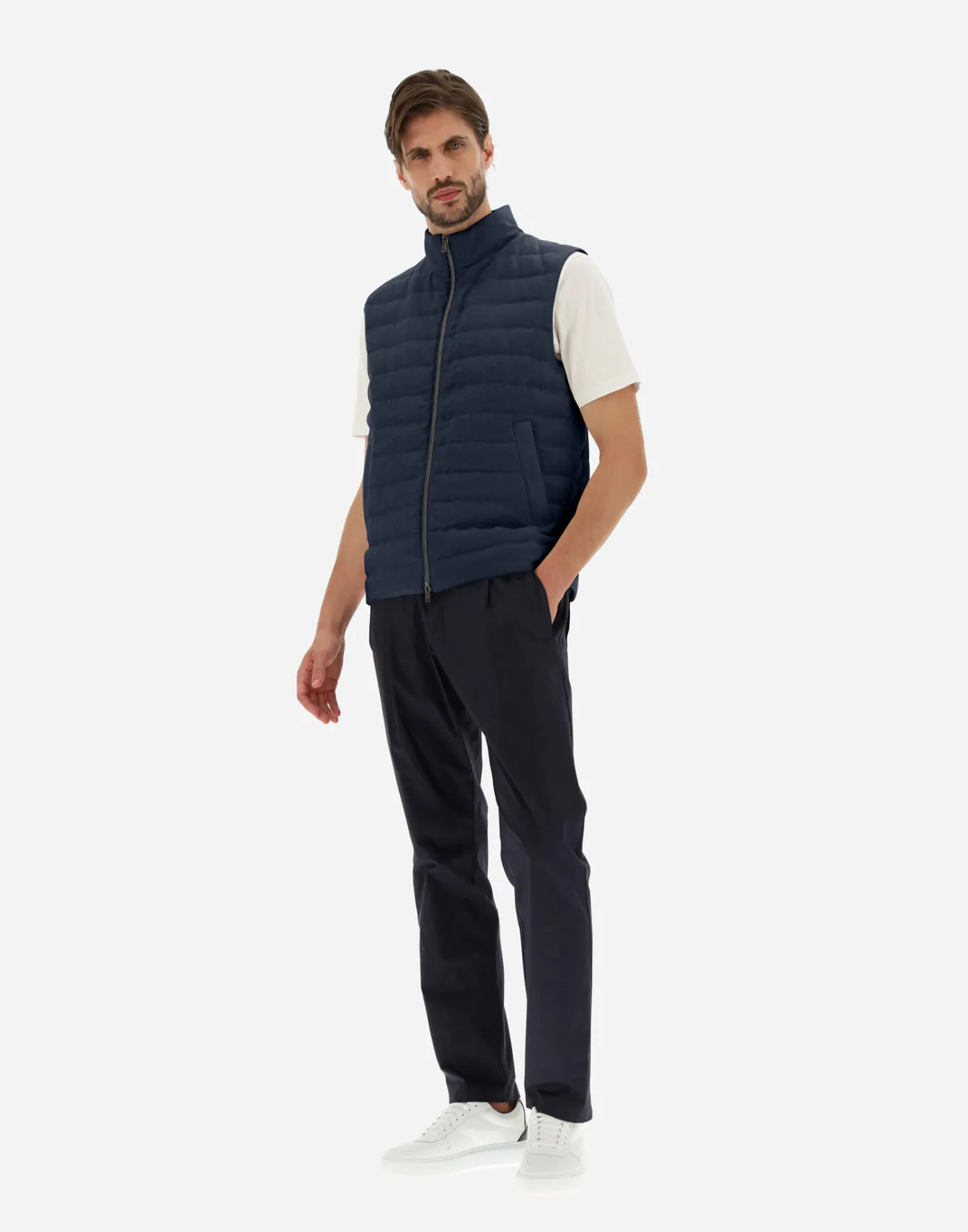 Herno Waistcoats | Waistcoats Blue/White
