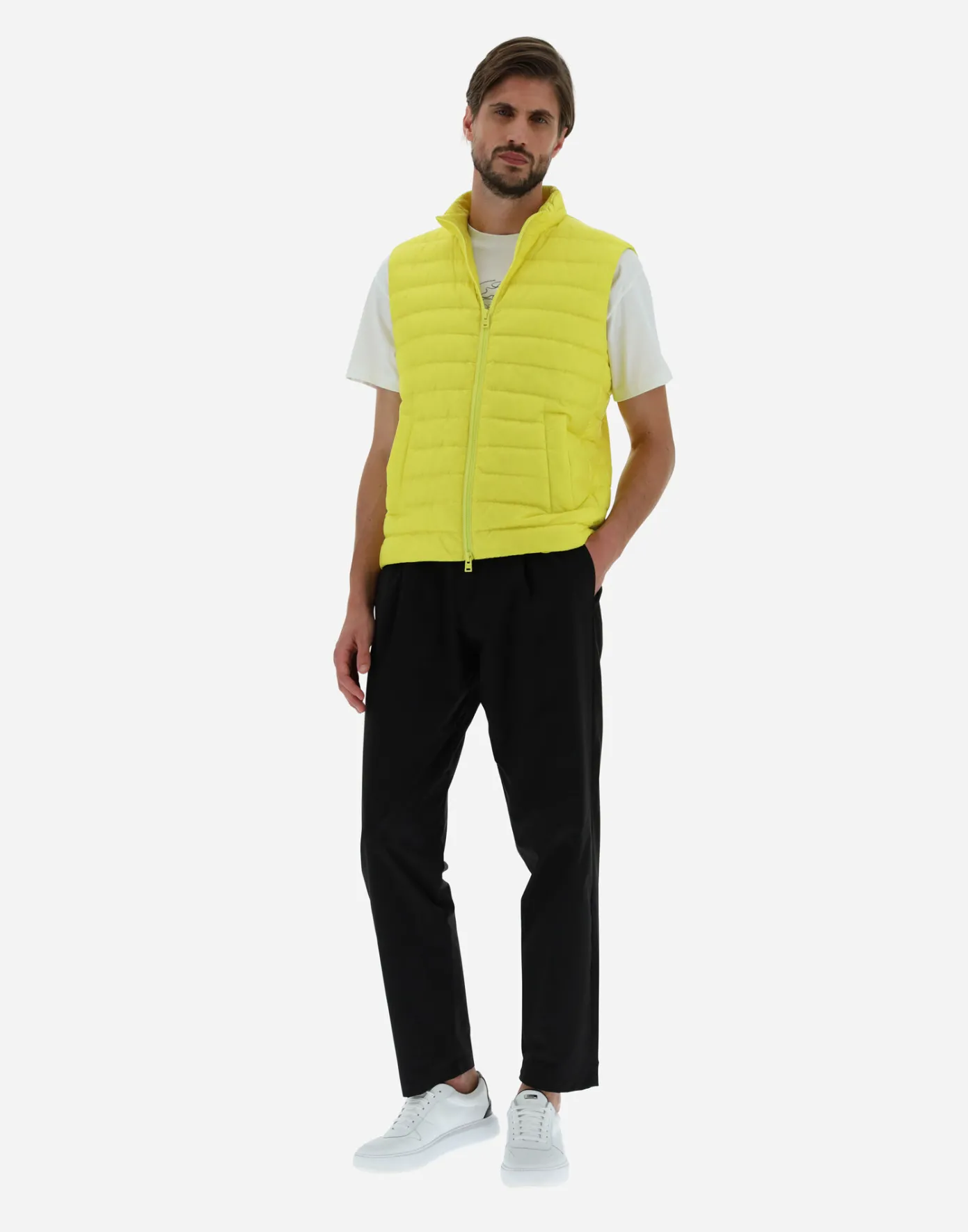 Herno Waistcoats | Waistcoats Lemon Yellow
