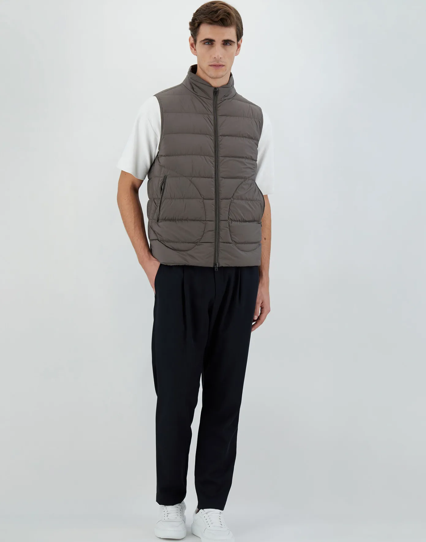 Herno Waistcoats | Waistcoats Dark Taupe