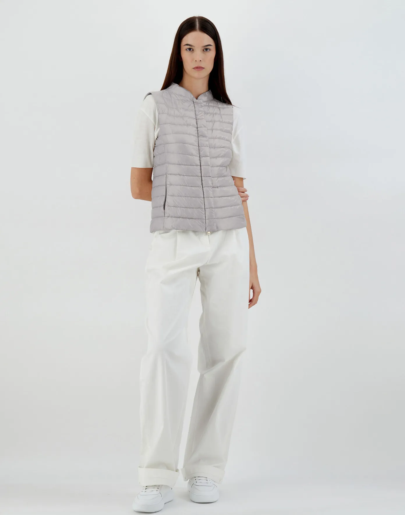 Herno Waistcoats | Waistcoats Grey Pearl