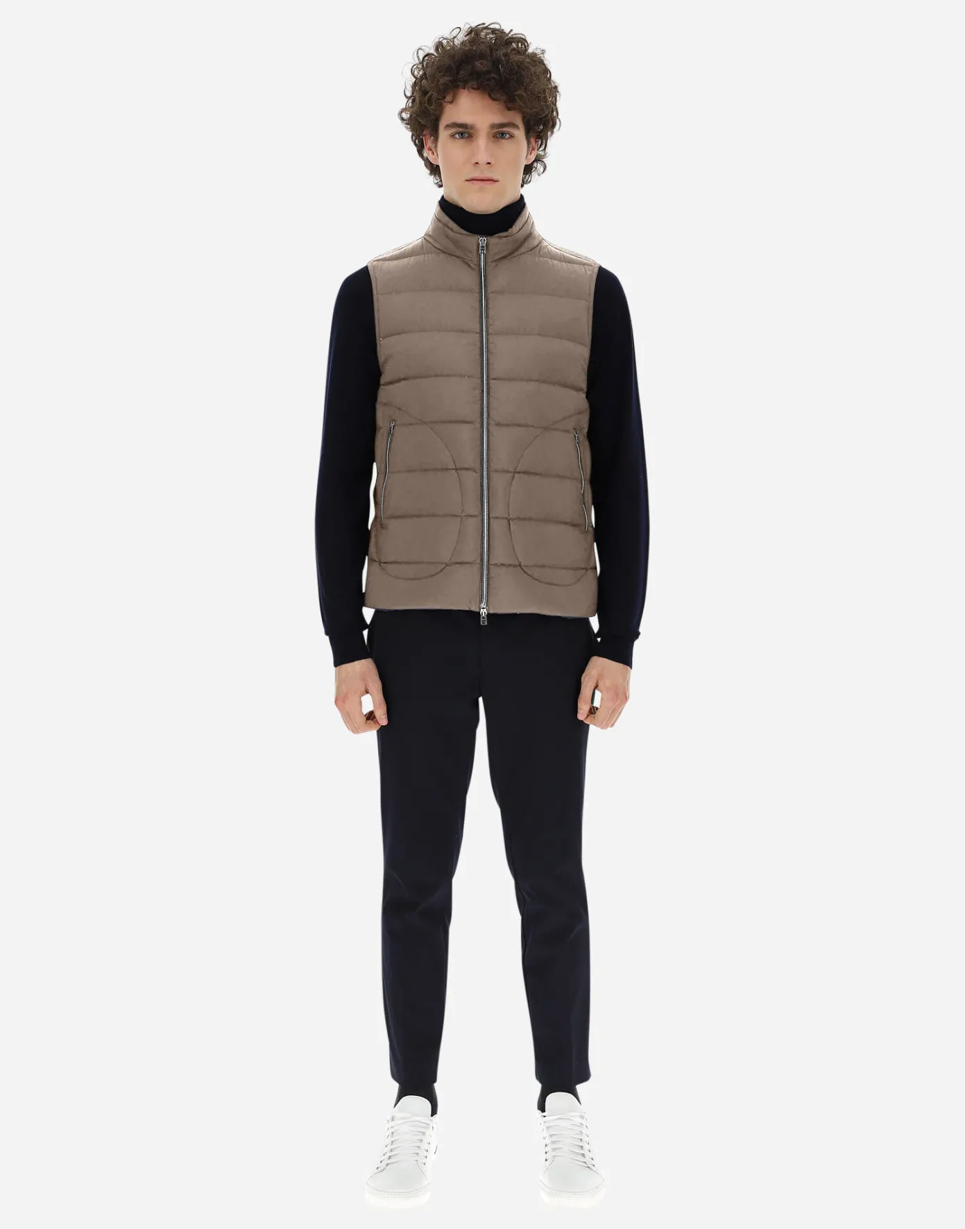 Herno Waistcoats | Waistcoats Dark Taupe