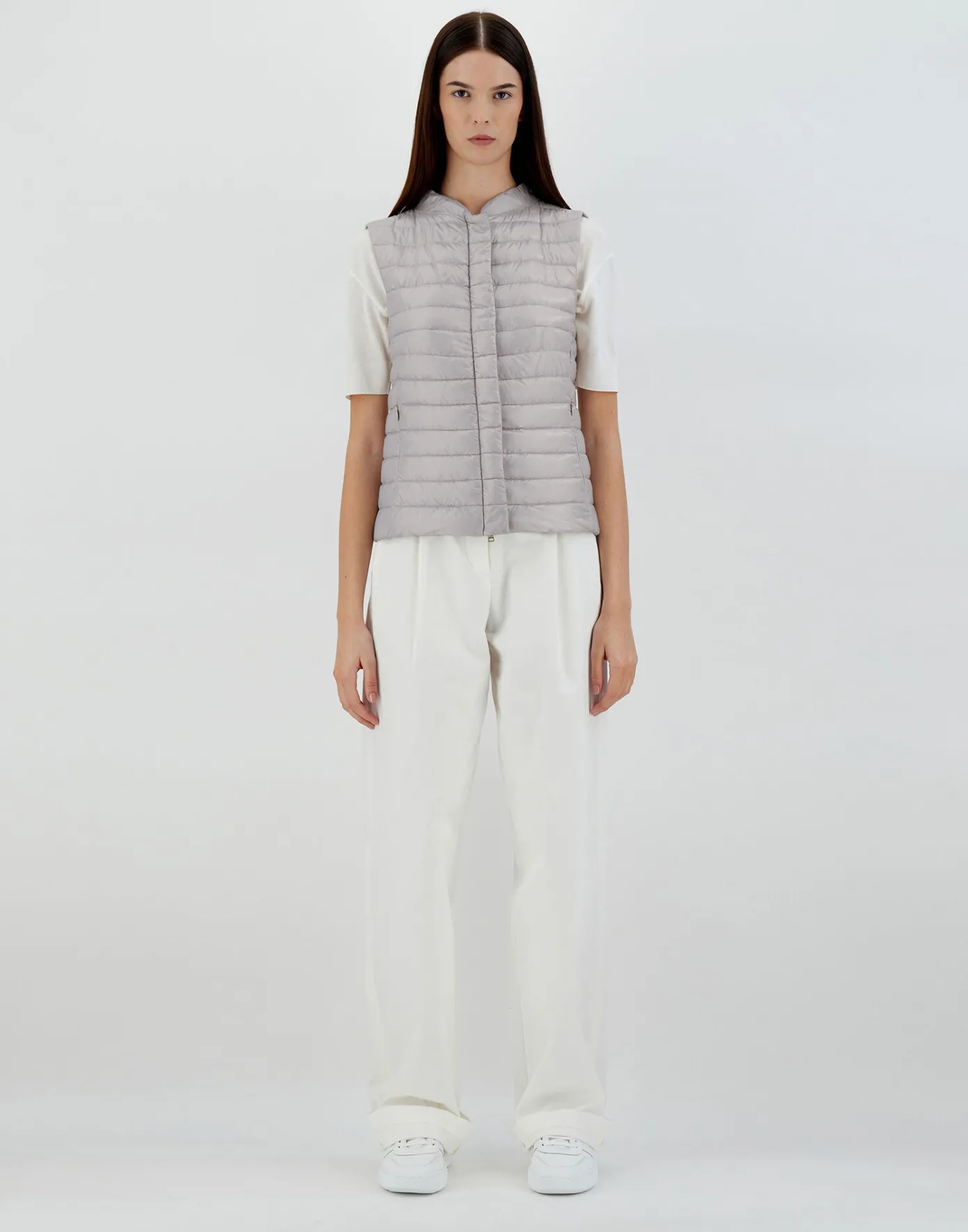 Herno Waistcoats | Waistcoats Grey Pearl