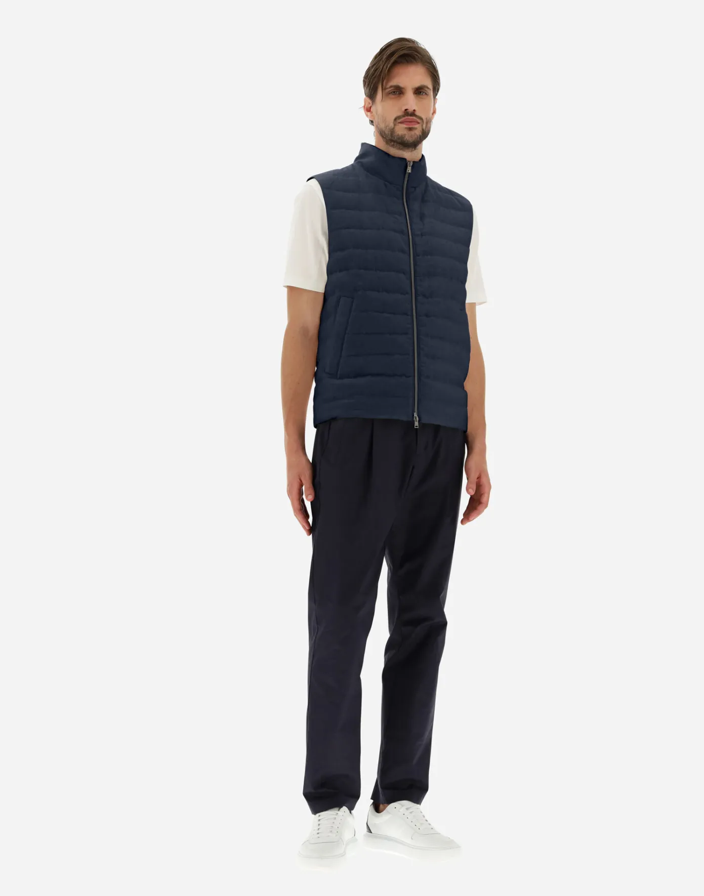 Herno Waistcoats | Waistcoats Blue/White