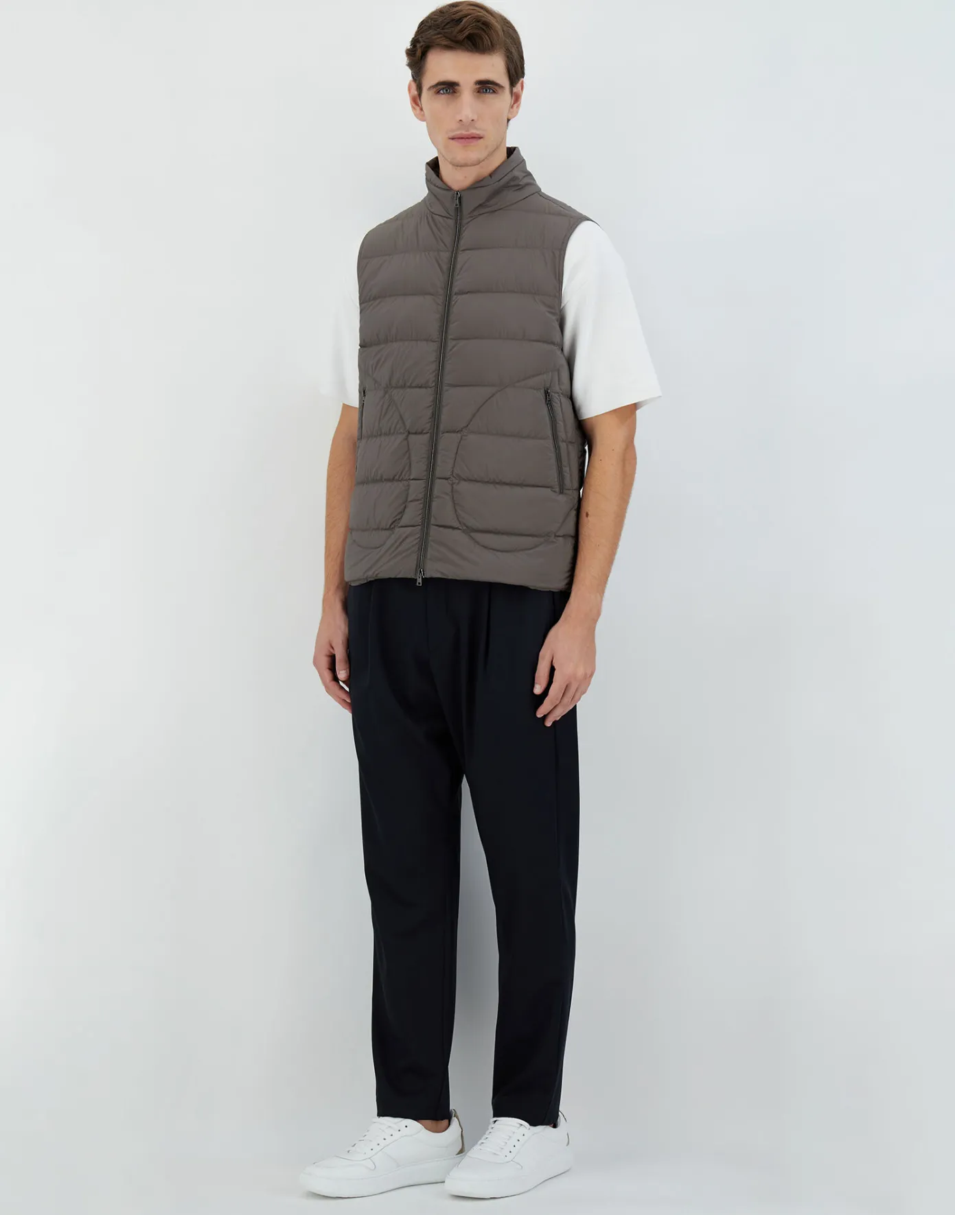 Herno Waistcoats | Waistcoats Dark Taupe