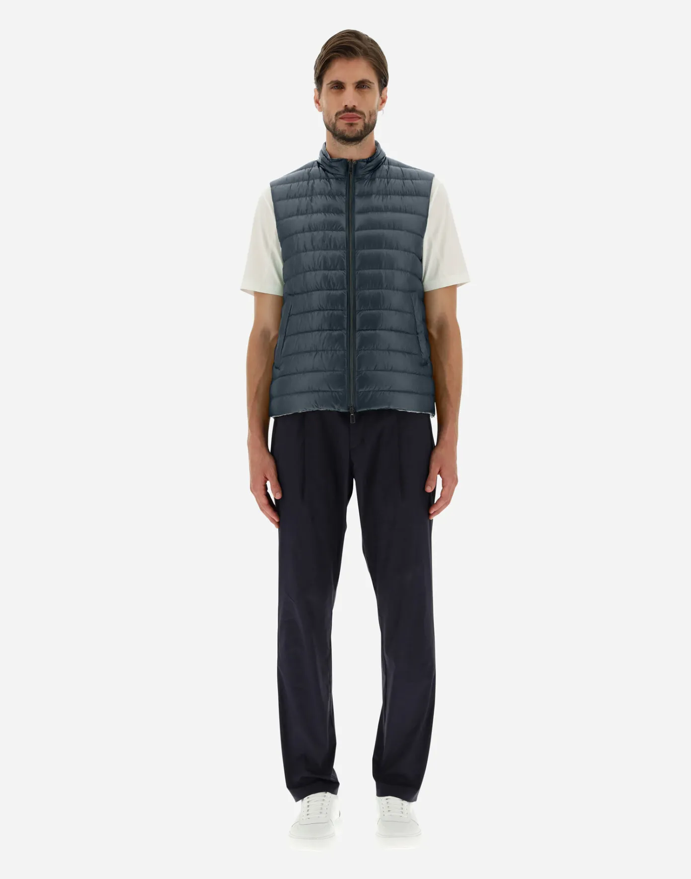 Herno Waistcoats | Waistcoats Navy Blue